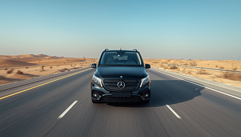 Mercedes Sprinter UAE city transfer chauffeur service