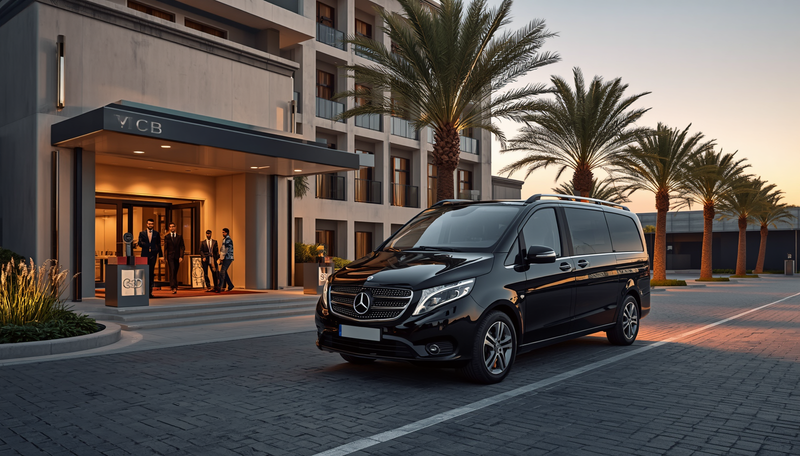 Mercedes Sprinter hotel transfer Dubai